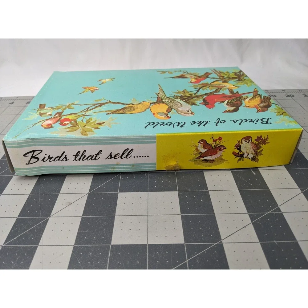 Red Bird Ornament‎ Figure Lot and Cute Box